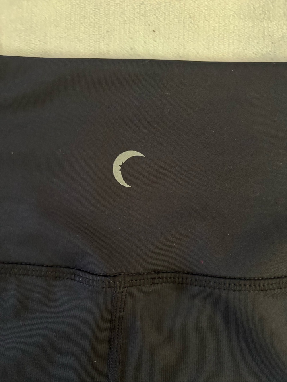 ZYIA Active Black Light n Tight Moto Leggings High Waist Activewear Size 12 - Picture 9 of 11